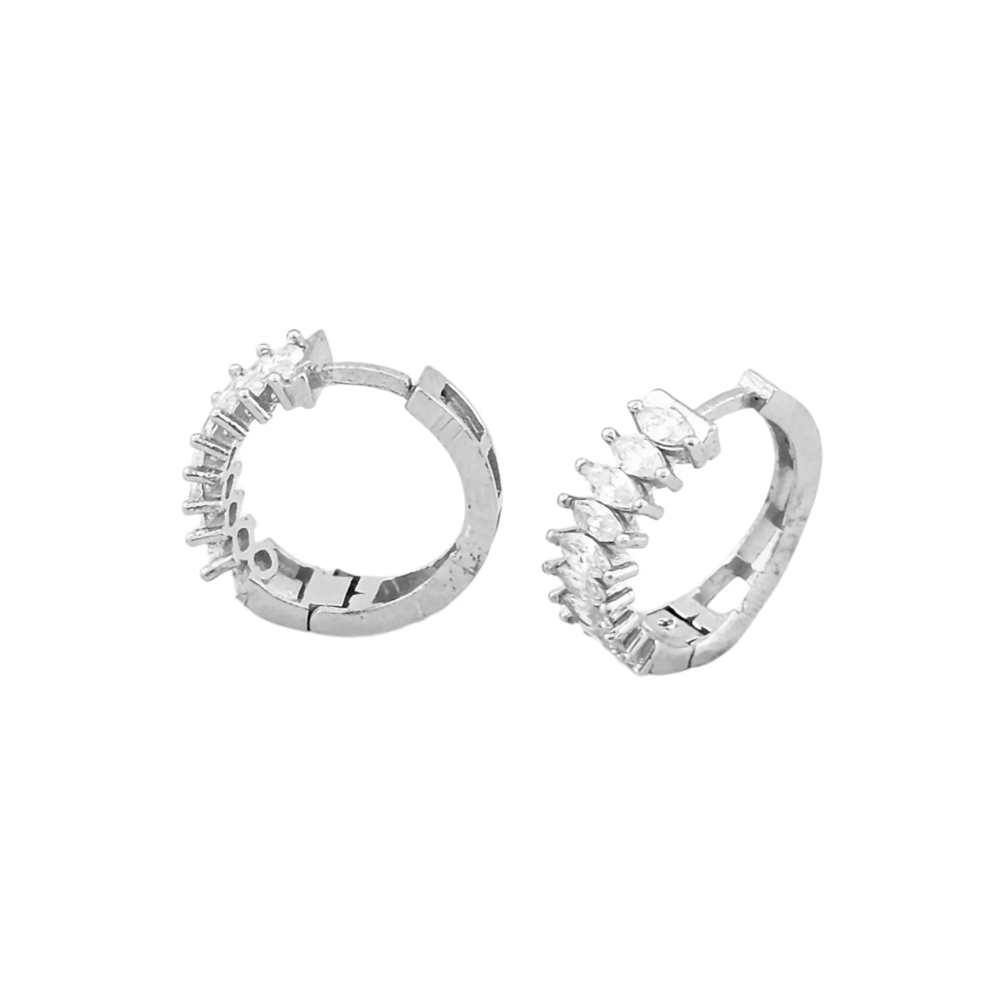 گوشوراه نقره حلقه ای میکرو مدل 1